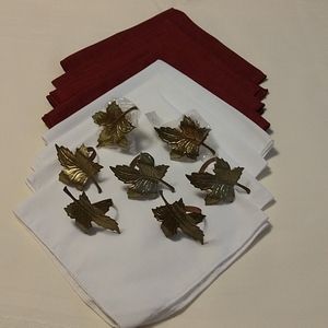 Napkins and Napkin Rings